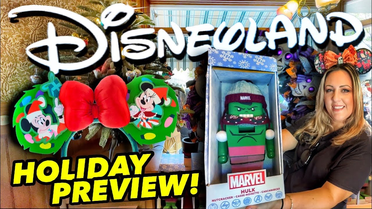 DISNEYLAND HOLIDAYS 2023 PREVIEW! Tons of Merchandise, Decorations around the Park, & Big Changes!