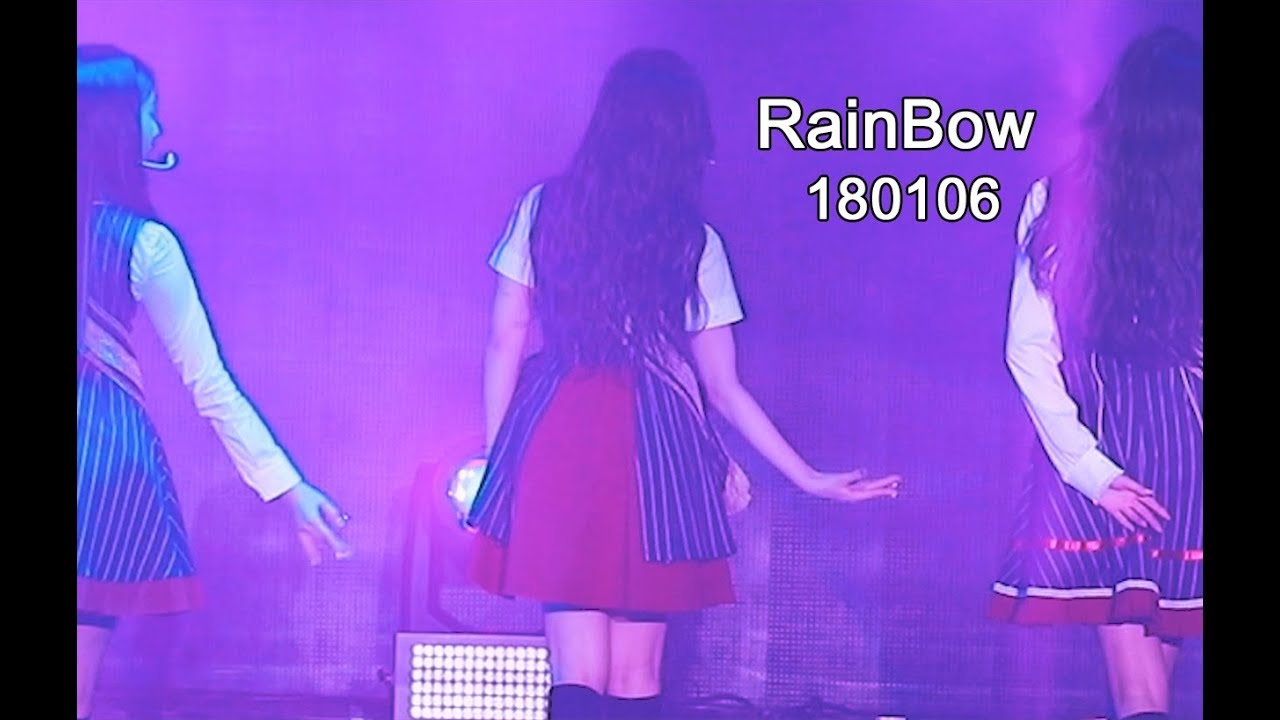 180106 여자친구(GFRIEND) 엄지(UMJI) - 레인보우 (Rainbow) 직캠 @ 여자친구 단독 콘서트