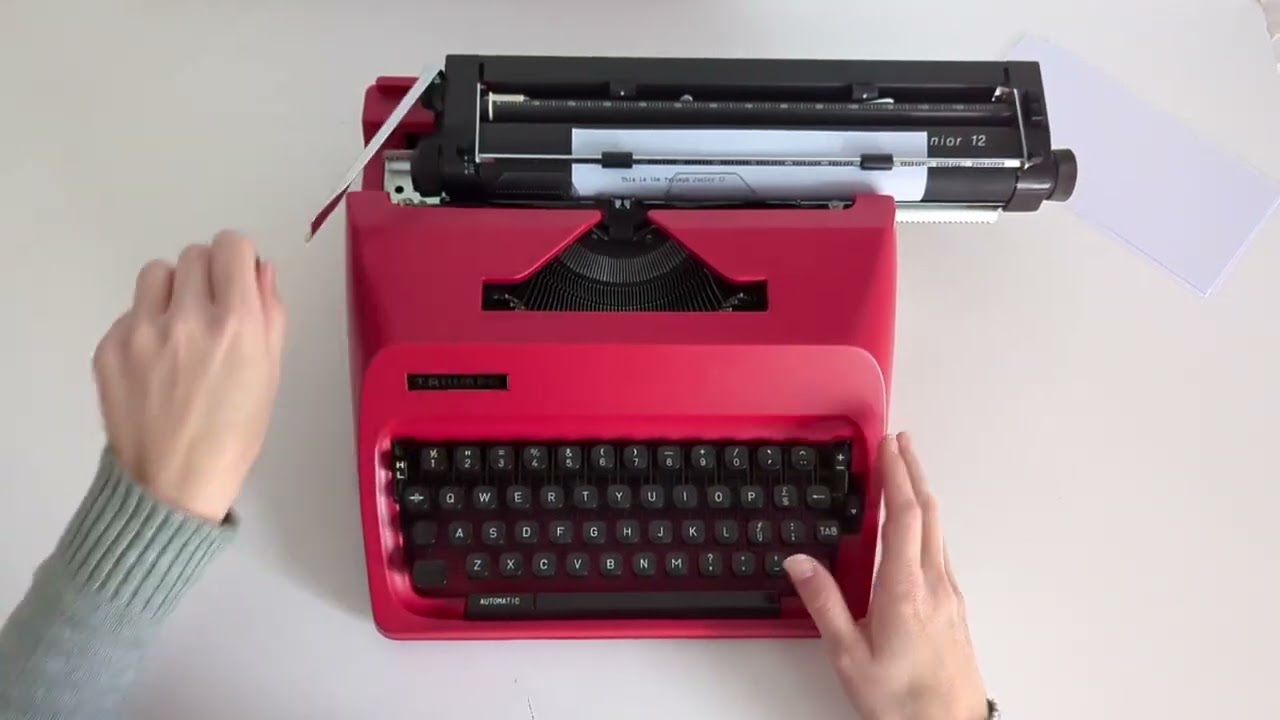 Tony's Typewriters - Triumph Junior 12
