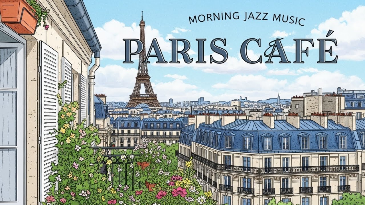 Gentle Morning Jazz in Paris 🌷 French Instrumental Playlist