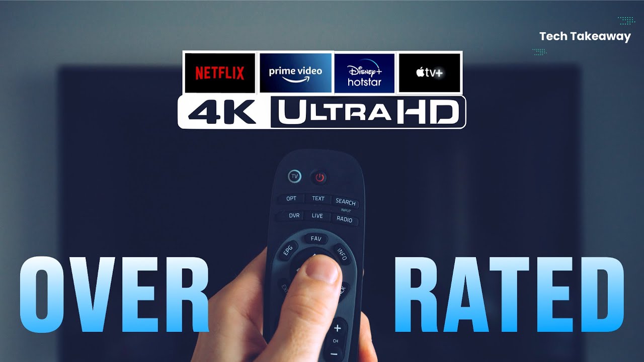 4K TV for streaming Netflix, Amazon Prime & Disney+