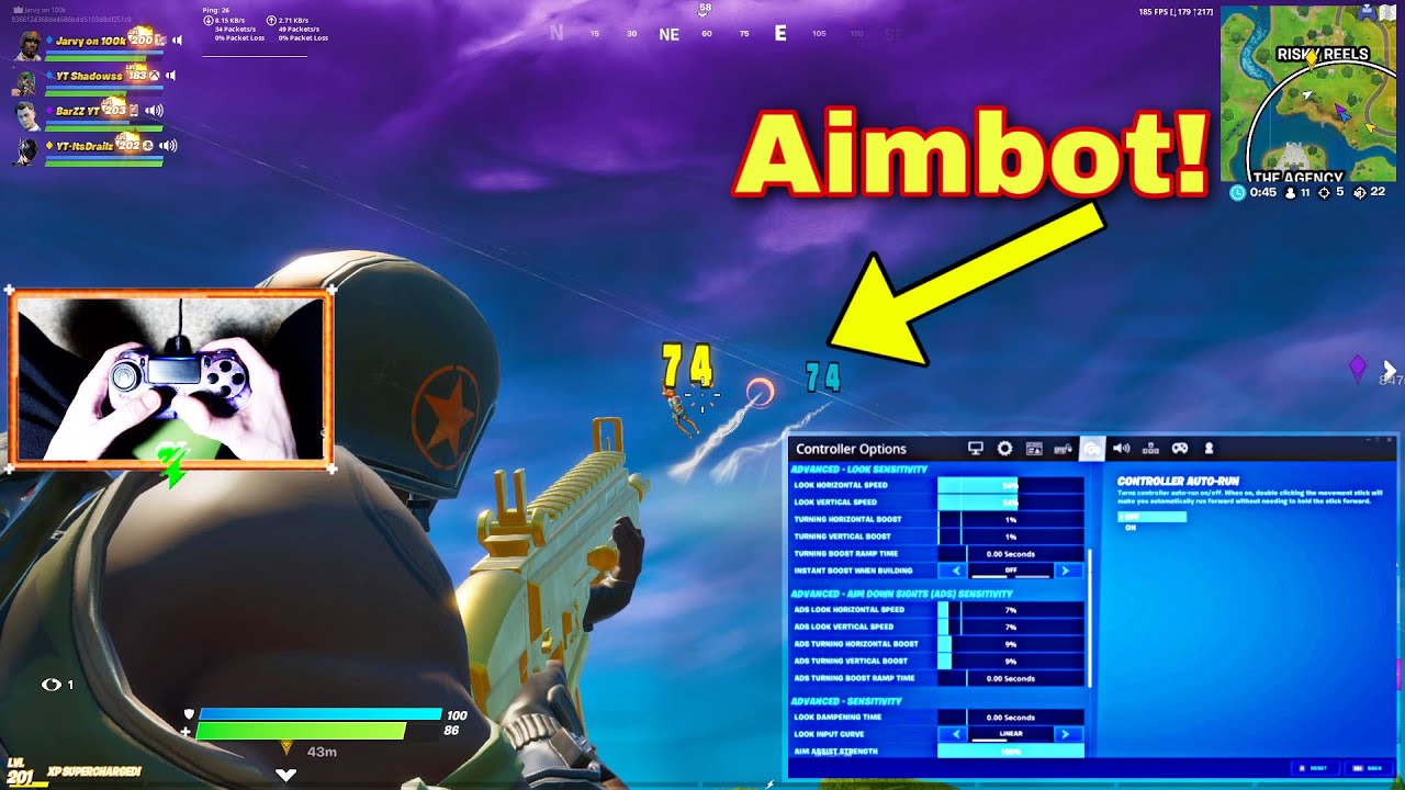 “THE BOX” (But It’s Aimbot on Linear) with Handcam + Best Controller Settings for Linear