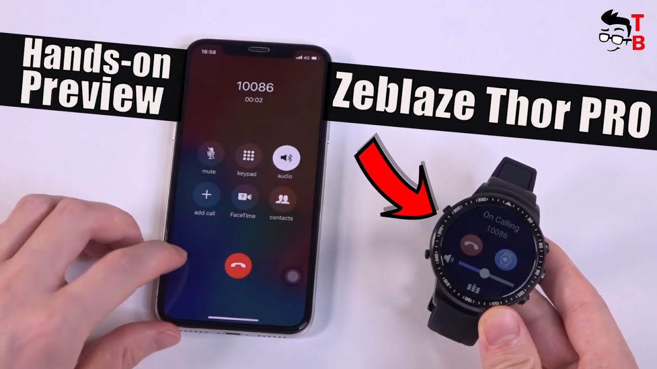 Zeblaze THOR PRO обзор: 3G, GPS и Android умные часы всего за 85$!