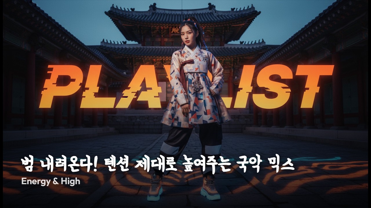 playlist 🐅 범 내려온다! 텐션 제대로 높여주는 국악 믹스  Energy & High