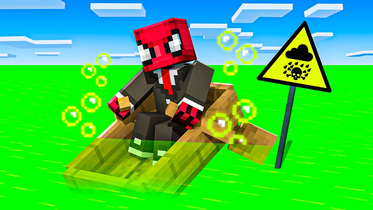 FERİTED ASİT OKYANUSUNUN ORTASINDA - Minecraft