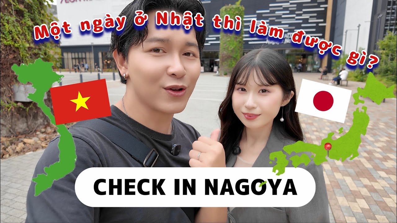 Visiting AEON MALL Nagoya Noritake Garden with my Japanese wife! DucMio Channel