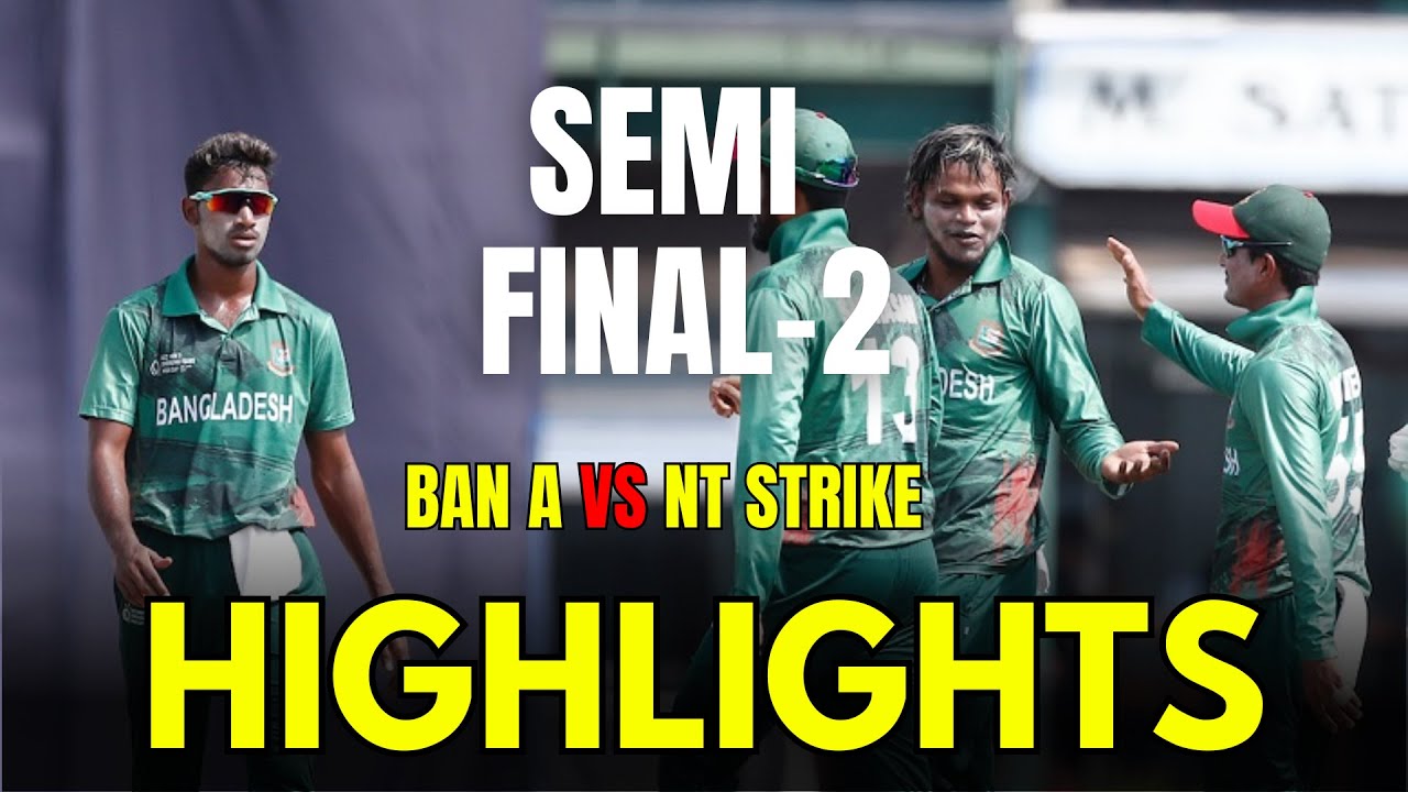 Bangladesh A vs NT Strike | Full Highlights | Top End T20 2024