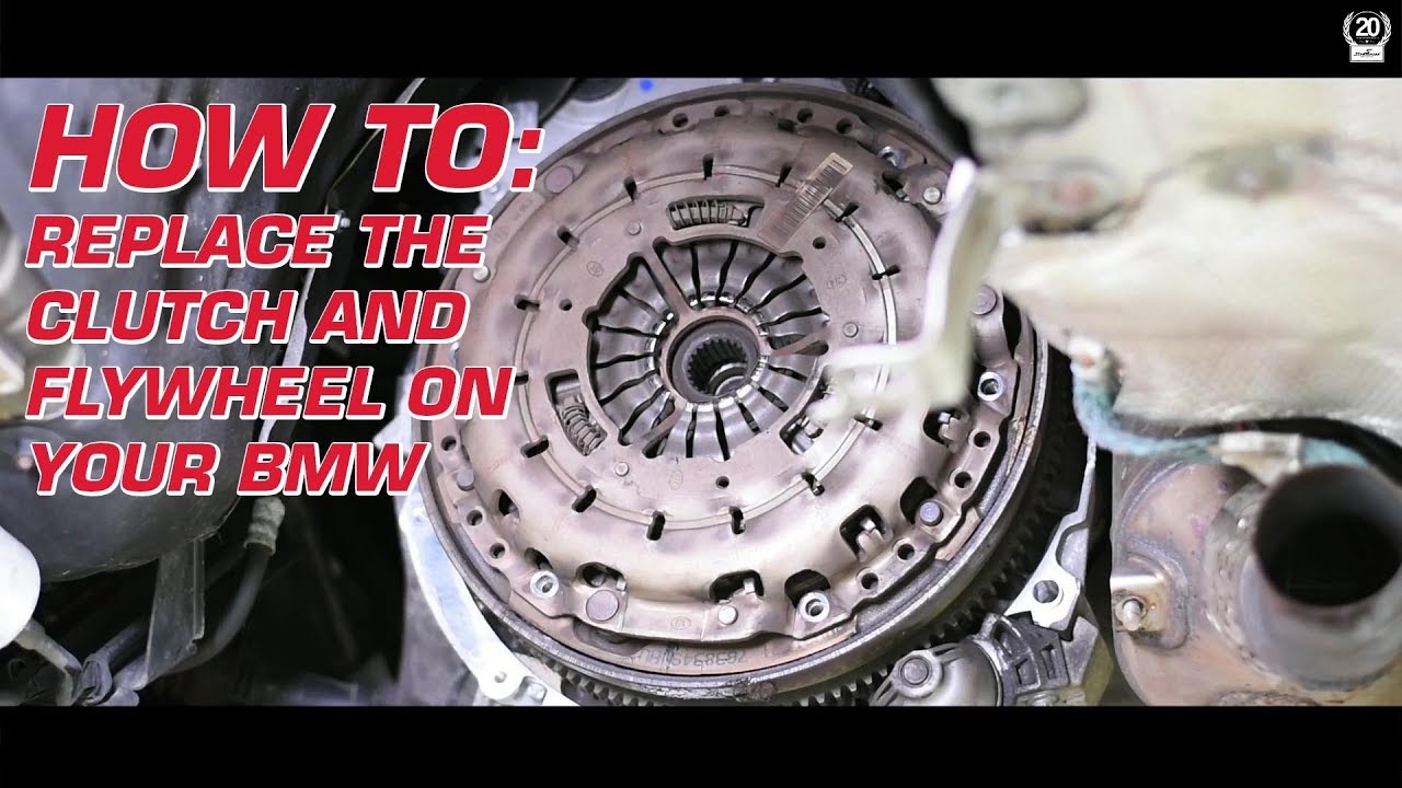 BMW clutch and flywheel replacement DIY by Schmiedmann