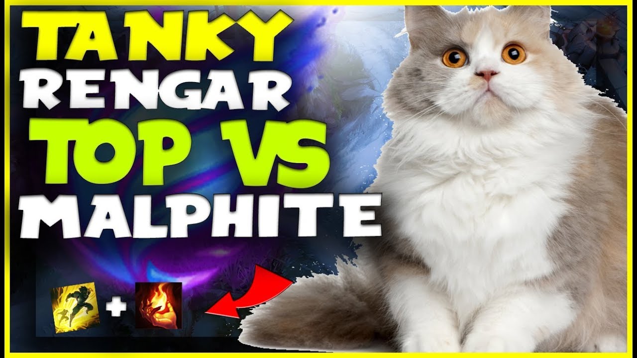 DEKAR | HOW TO PLAY TANKY SCALING RENGAR TOP INTO MALPHITE