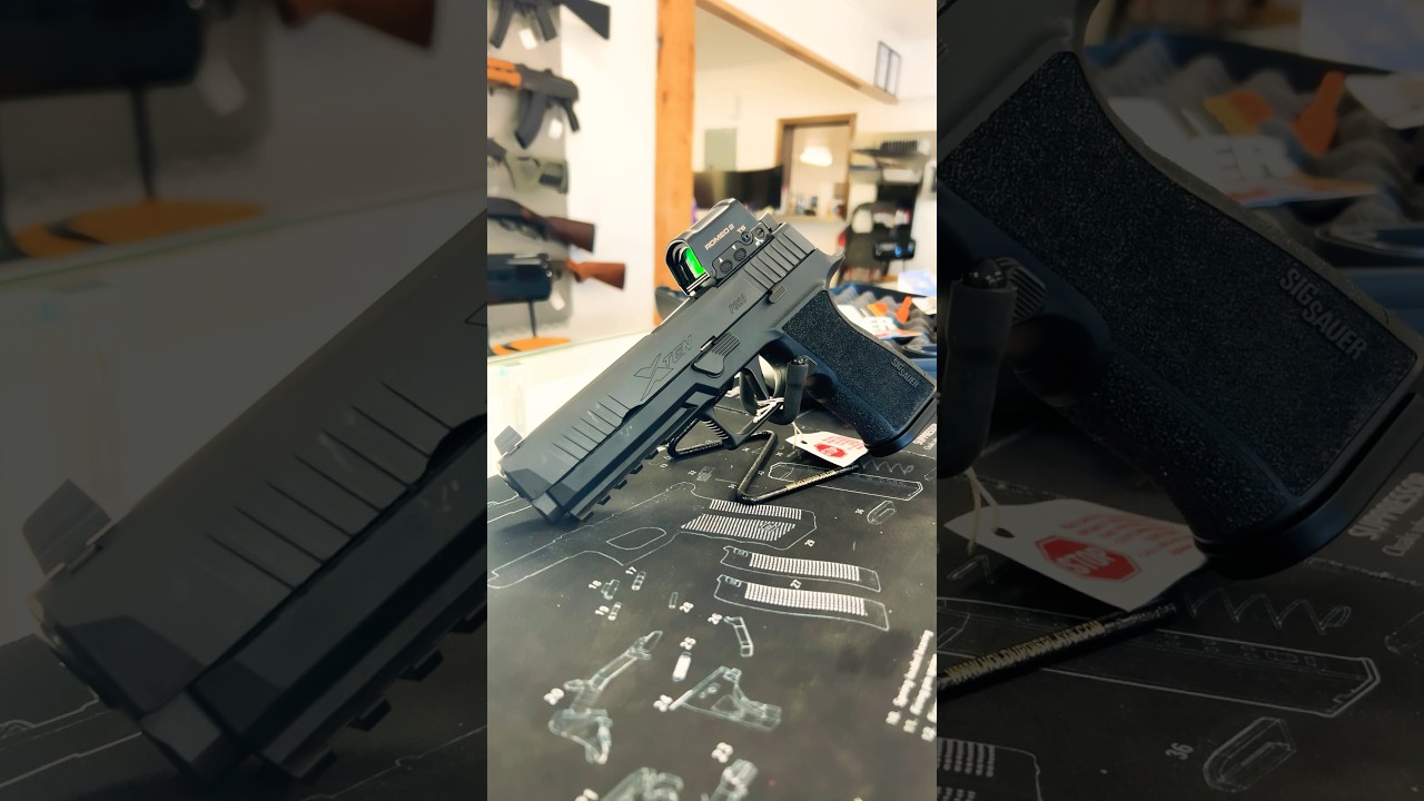 Sig Sauer P320 XTEN w/ Romeo 2 #gunasmr #tactical #10mm