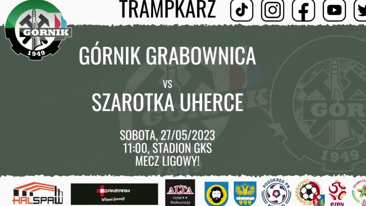 Trampkarze: G&oacute;rnik Grabownica - Szarotka Uherce /wszystkie bramki
