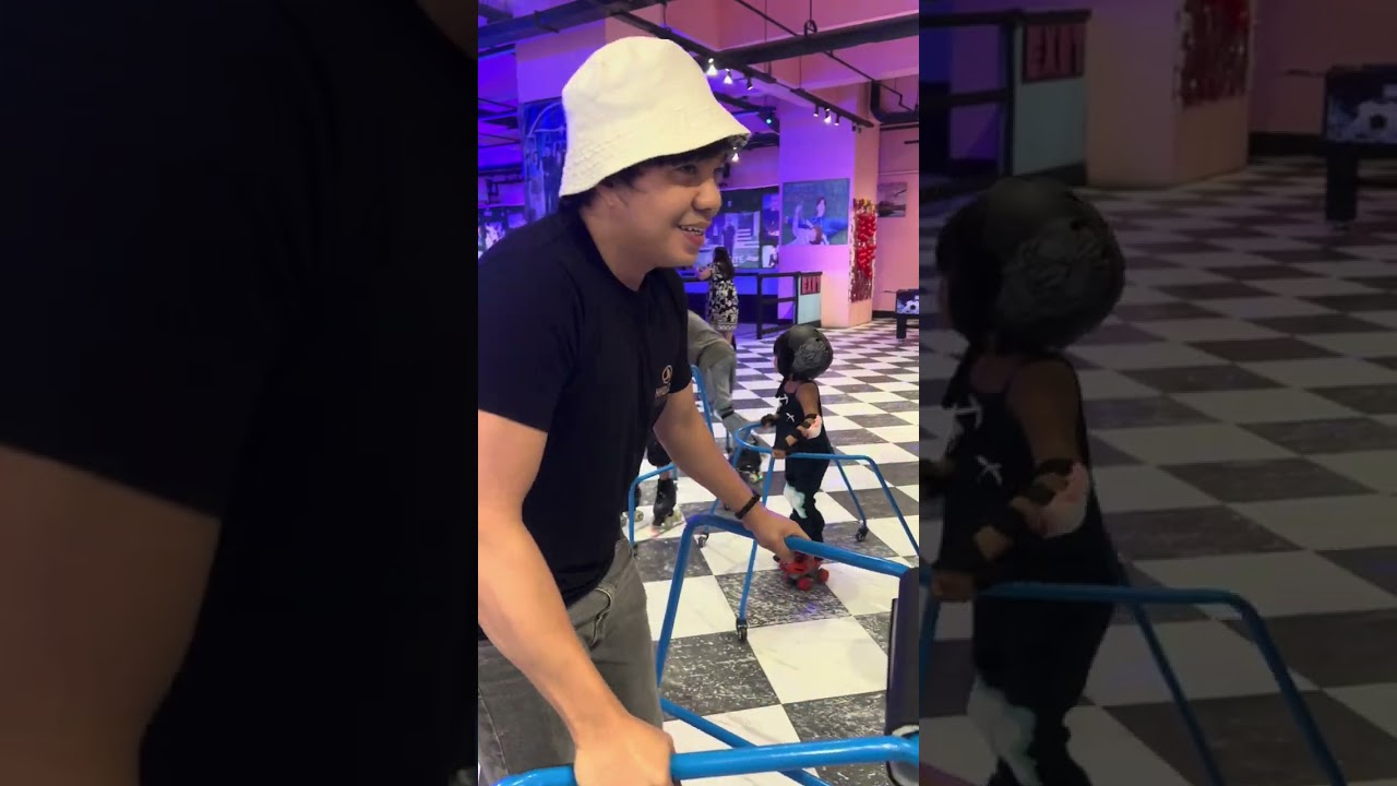 Minivlog ✨ Feb family date | roller blade 2026 #mamajeena  