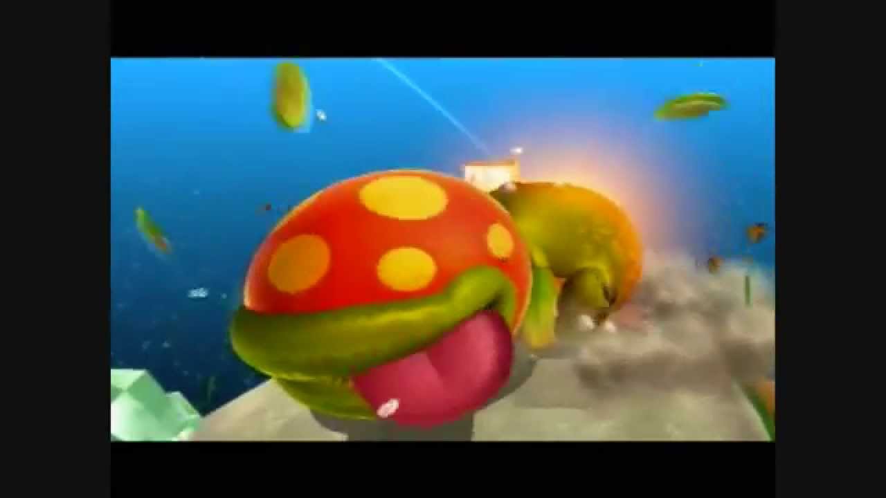 Super Mario Galaxy 2 - Sky Station Galaxy - Petey Pirahna's Temper Tantrum