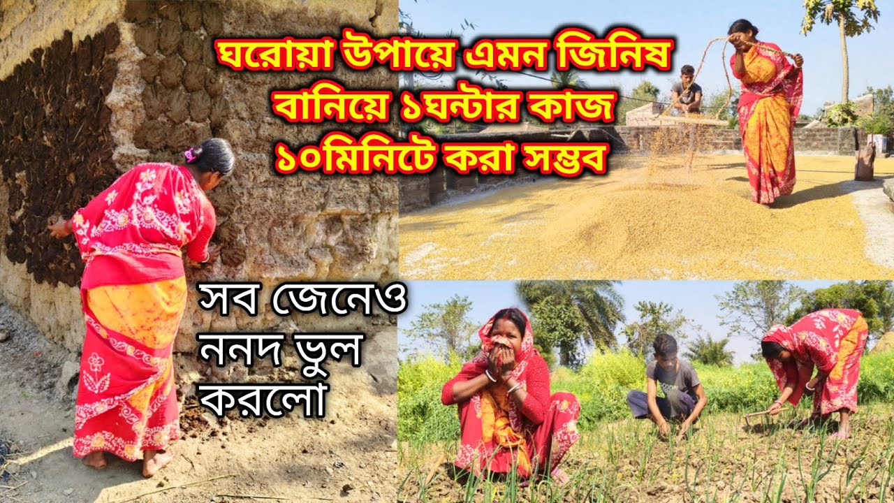 ঘরোয়া উপায়ে এমন জিনিষ বানিয়ে ১ঘন্টার কাজ ১০মিনিটে হয়ে যাচ্ছে | ননদ জেনেও মস্ত ভুল করে বশলো