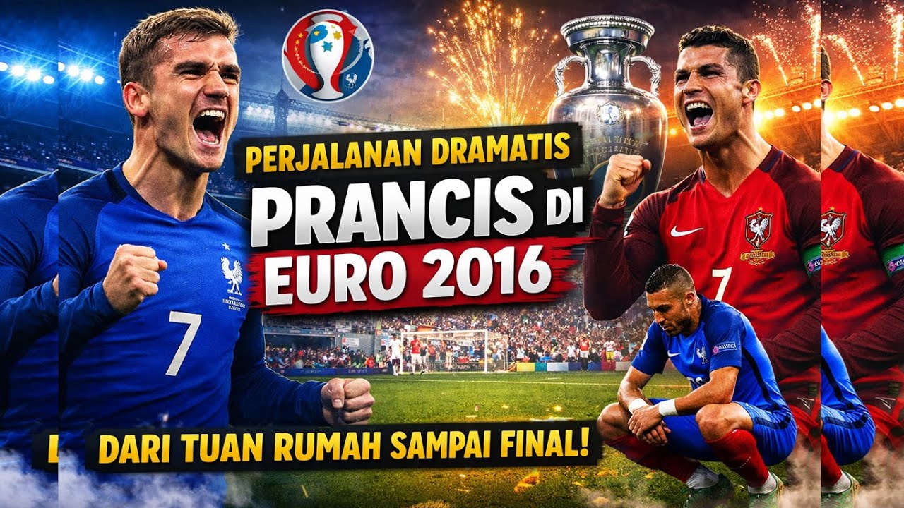 🔴Sekilas Permainan Sepak Bola Prancis di Piala Euro 2016