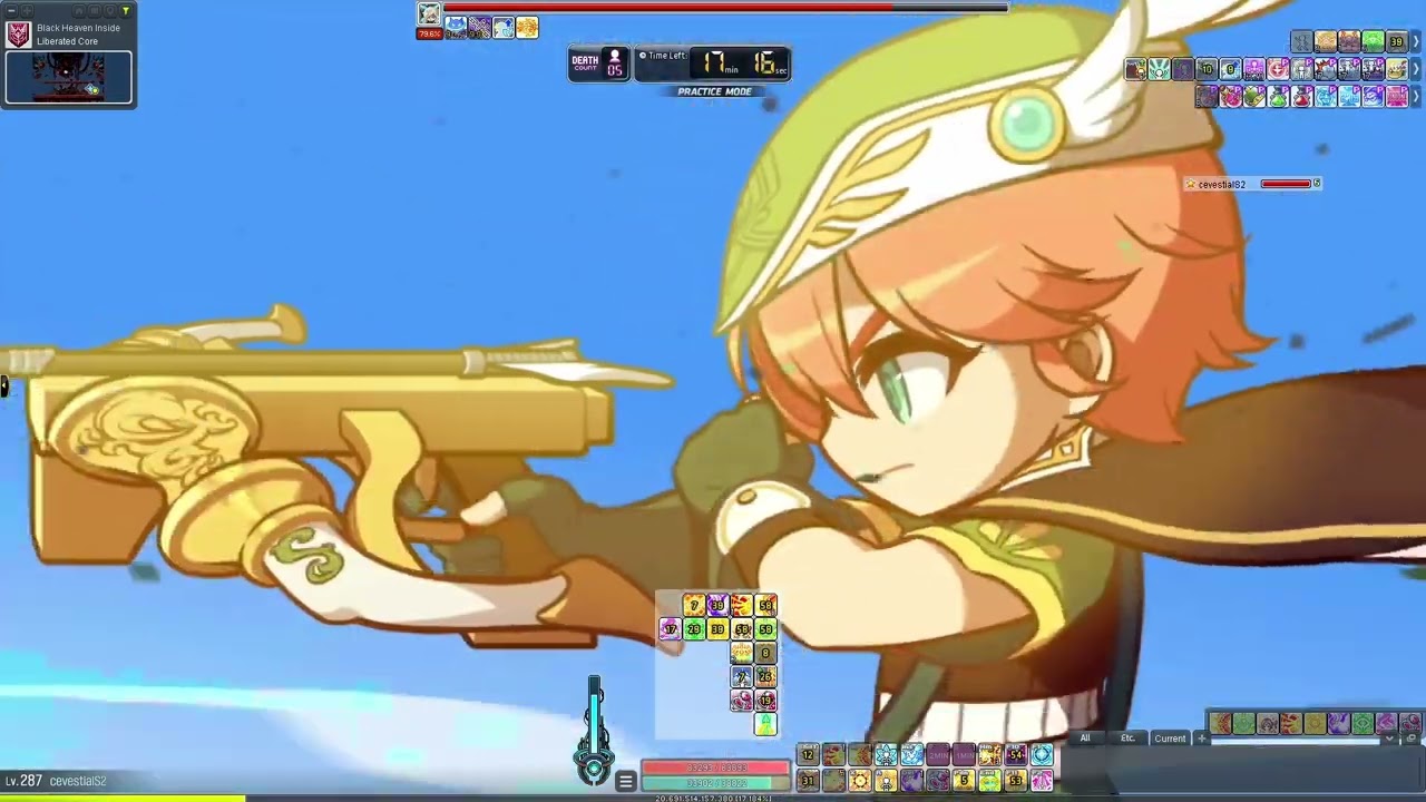 [Maplestory] Marksman Extreme Lotus solo attempt