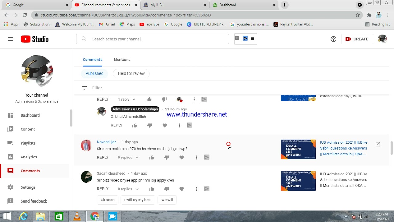 IUB Admission 2021 | Sary Questions ke Answers Done!