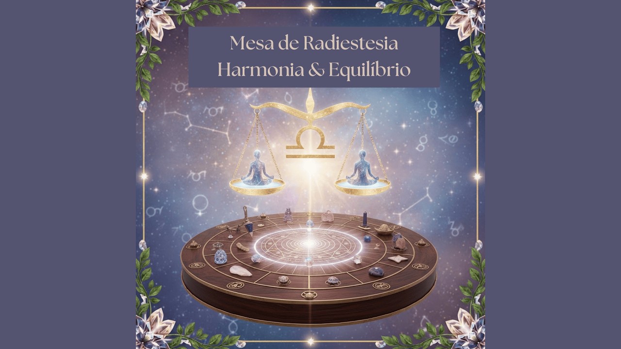 Signo de Libra - Qual área deve ser tratada energeticamente com a Mesa de Radiestesia?