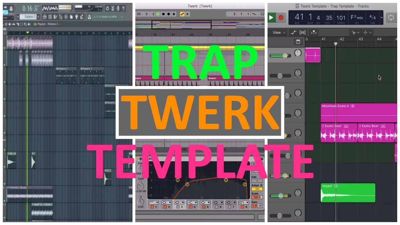 TRAP Template &uml;Twerk