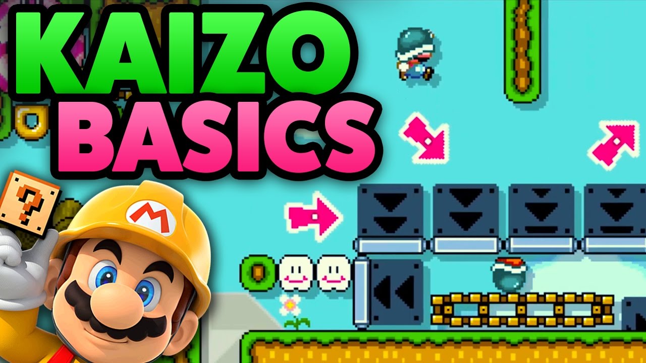 Super Mario Maker - KAIZO BASICS [PRACTICE] - Level Showcase