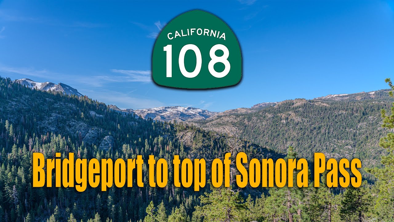 California Highway 395 & 108 - Bridgeport to Top of Sonora Pass