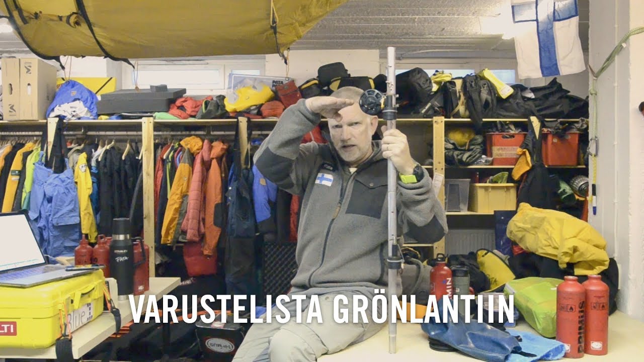 Pakkauslista melontaretkikunnalle Grönlantiin - Pata Degerman