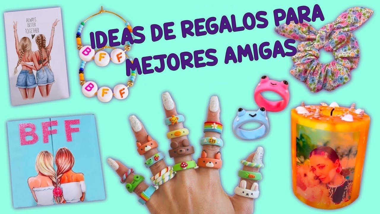 8 IDEAS DE REGALOS PARA MEJORES AMIGAS- CUADERNO BFF- CAJAS Y TODO..