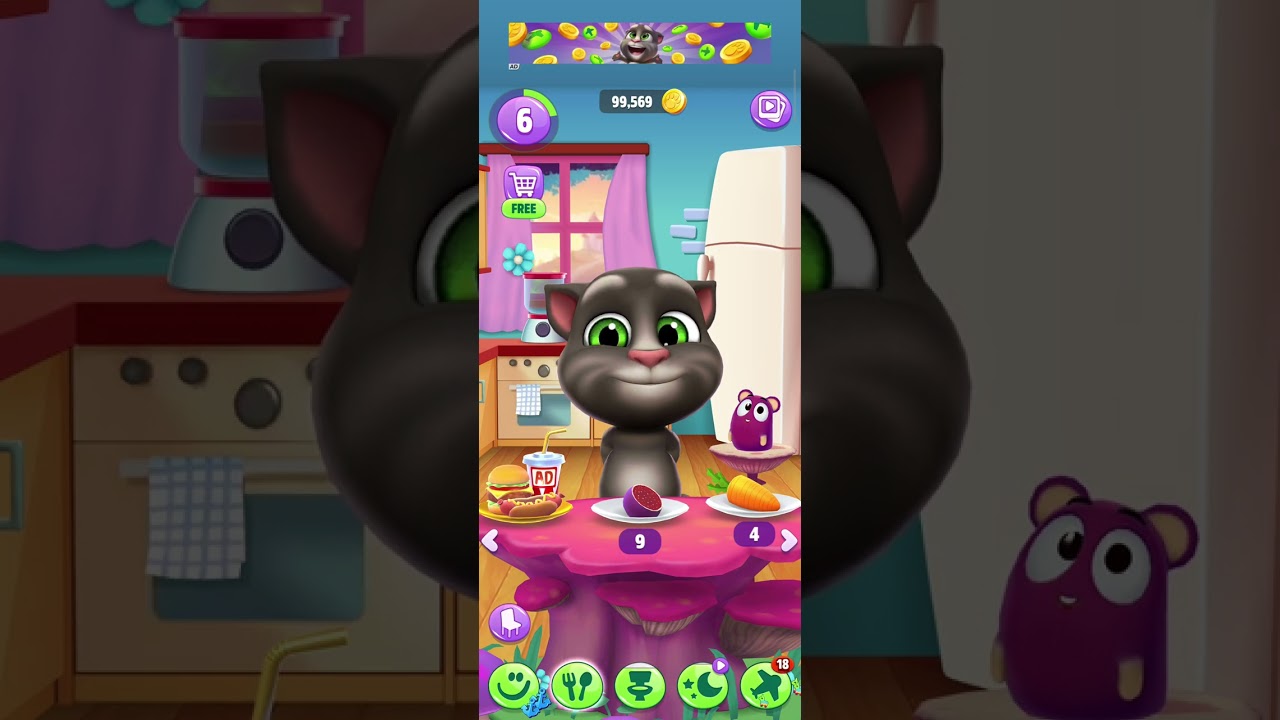 Talking tom part 2 