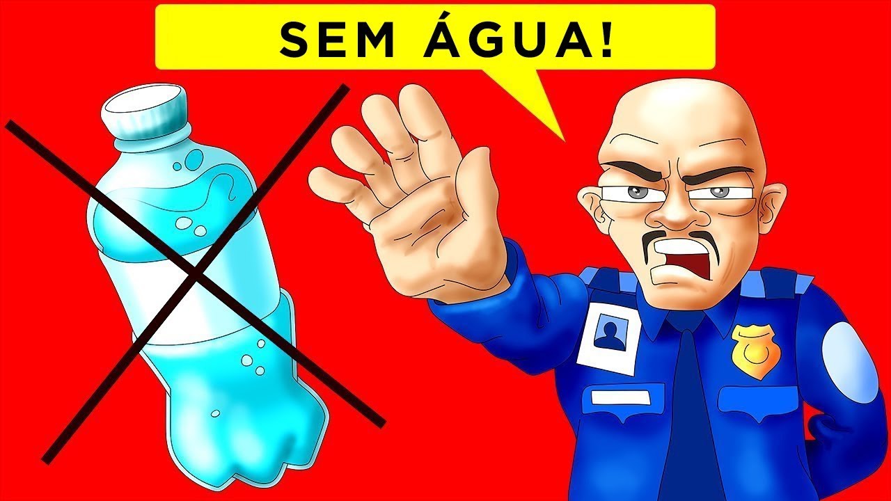 Por Que Ninguém Pode Levar Líquidos No Avião? Show De Fatos 14
