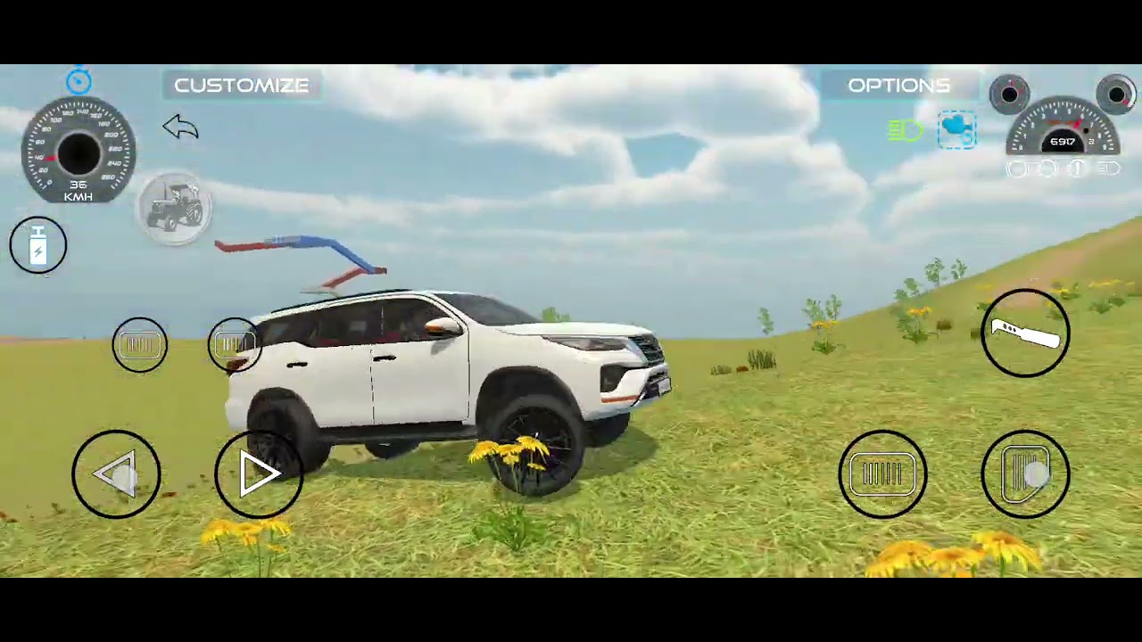 Fortuner off roading #subscribe 