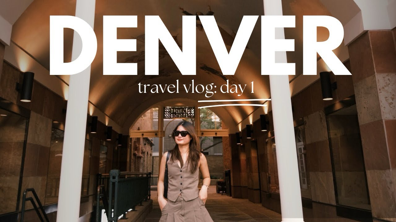 Denver Travel Vlog: Day 1 | Larimer Square | Union Station