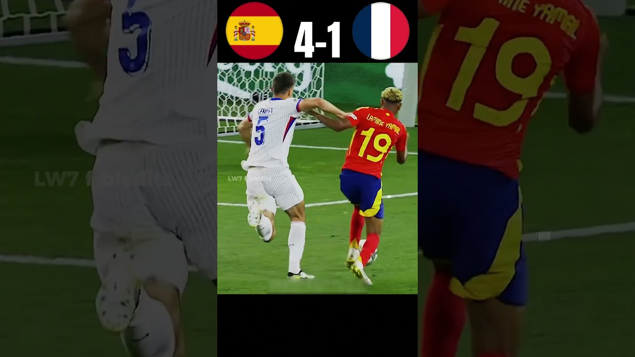Spain vs France 2025 Nation league Yamal vs Doue and Mbappe #football #spain #france #viral #shorts