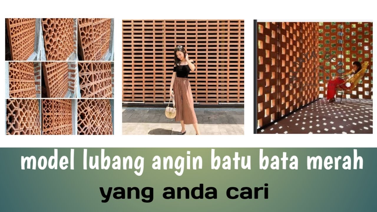 Lubang angin batu bata merah yang anda cari viral terbaru