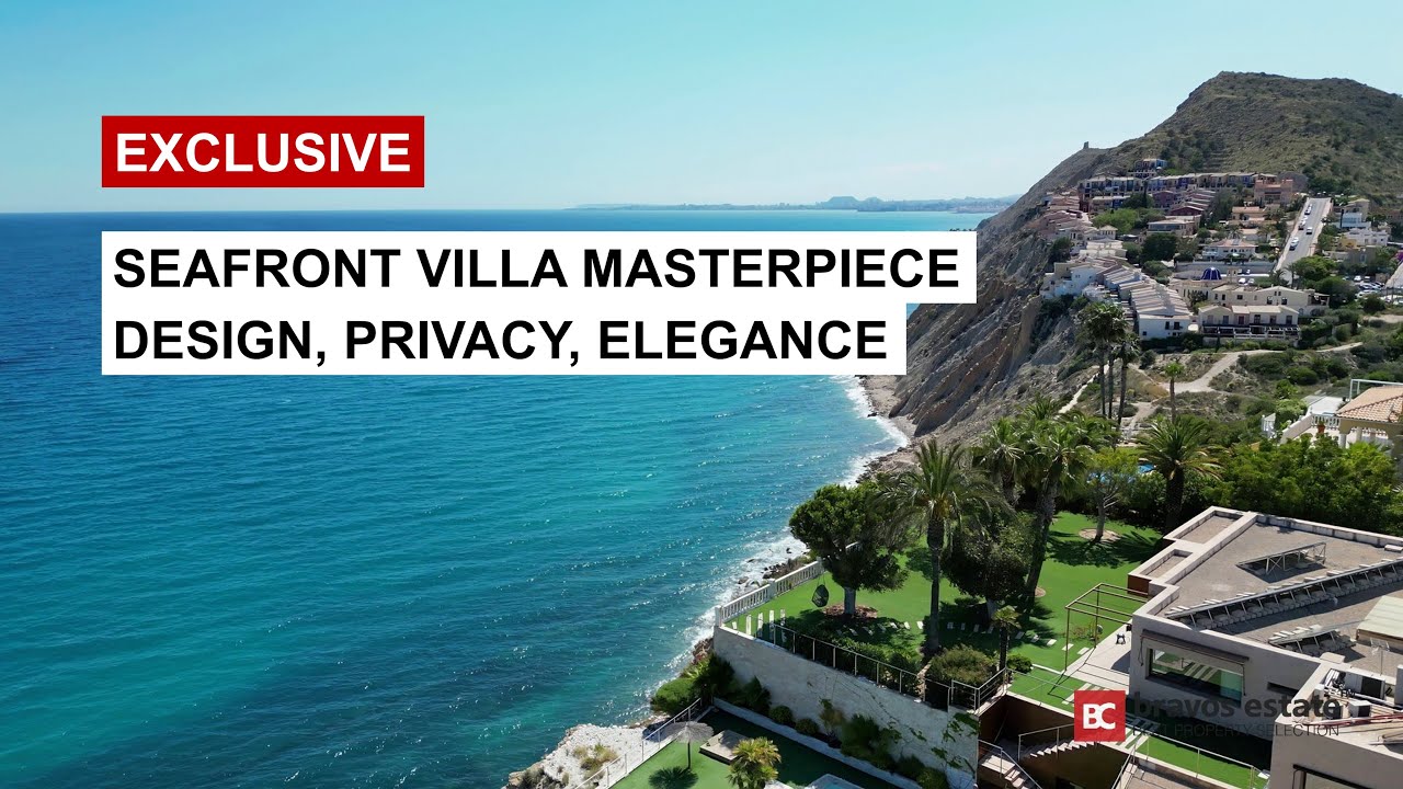 Seafront Luxury Villa in the exclusive La Nuza | Property in Spain - Bravos Estate