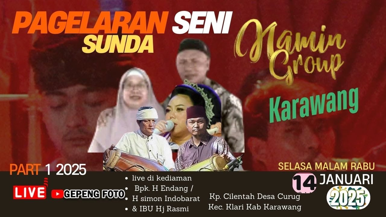 LIVE NAMIN GROUP KARAWANG HAJAT  H SIMON INDOBARAT ll KLARI KARAWANG  ll PART 2