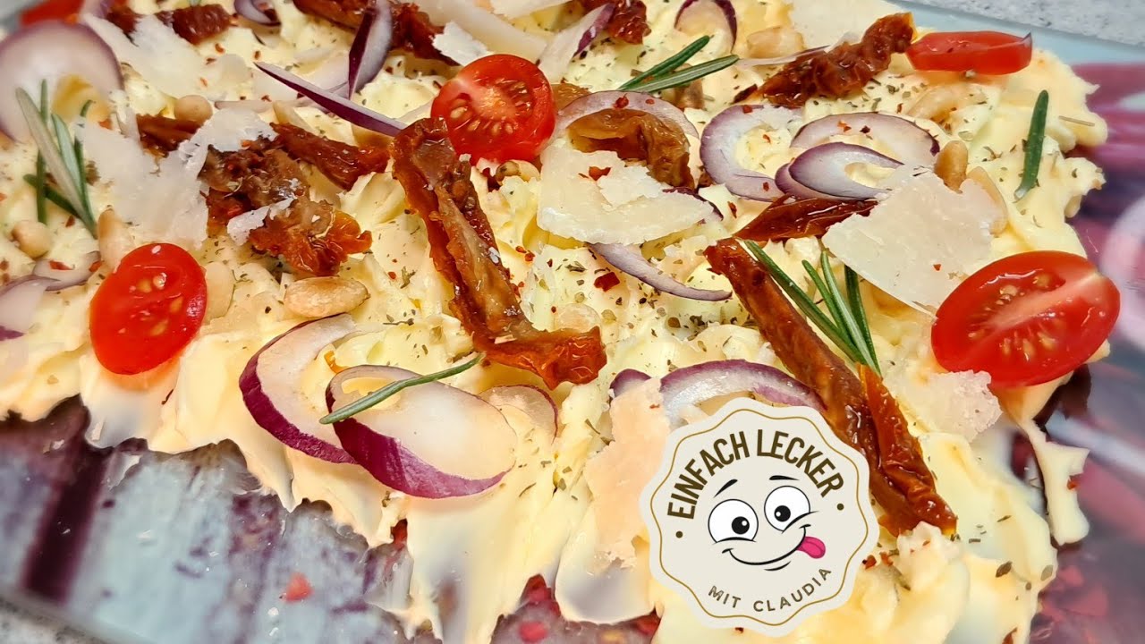 Butter Boards mit Baguette, Partyfood  (oder mit Frischkäse)