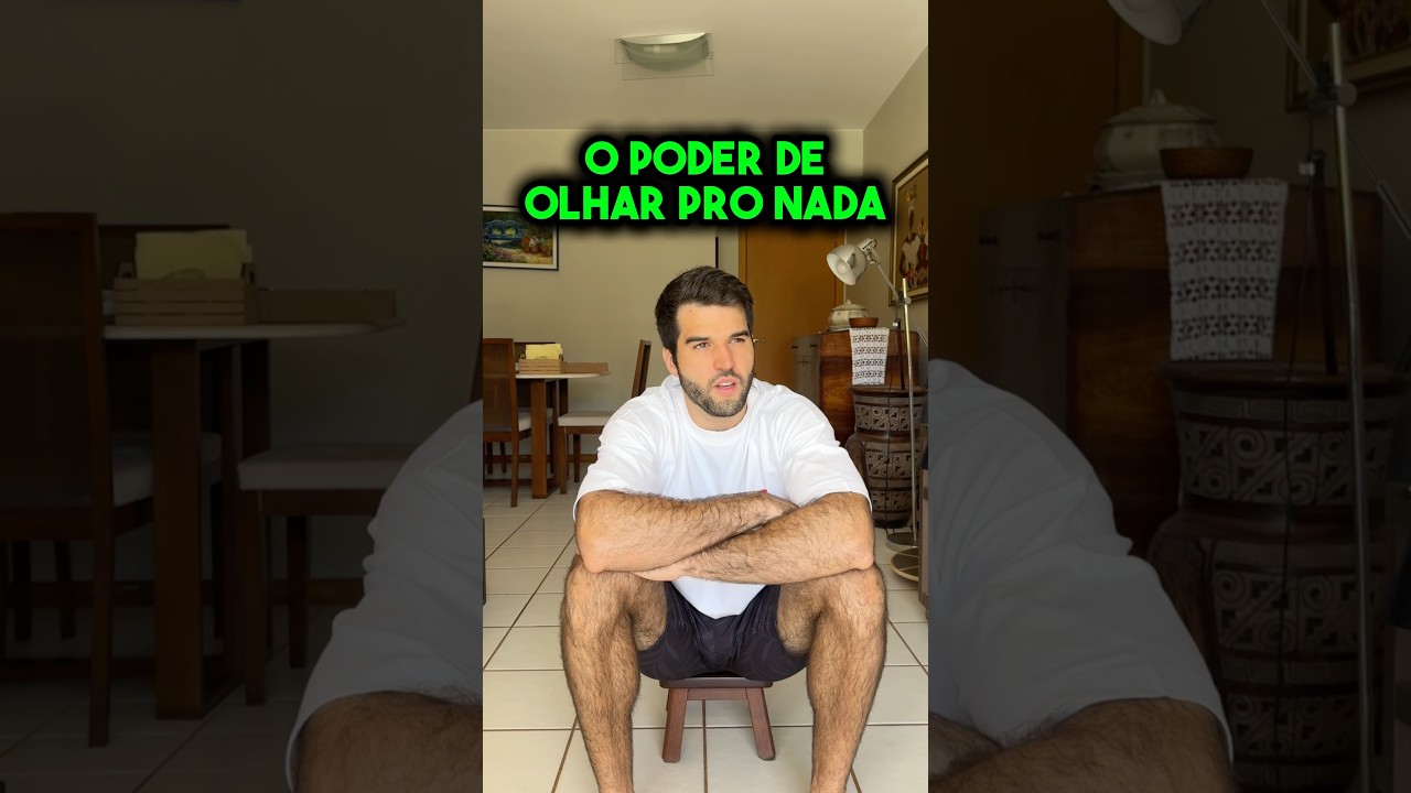 O PODER DE OLHAR PRO NADA #saudemental #descanso #mente