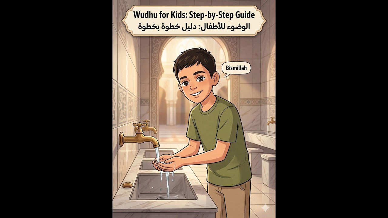 الوضوء خطوه بخطوه