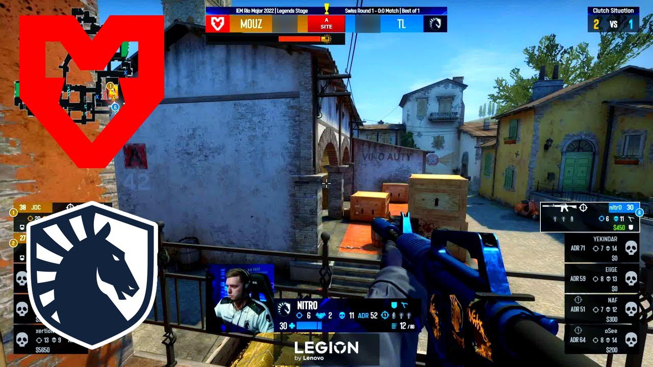 MOUZ vs Liquid | Highlights | IEM Rio Major 2022 - Legends Stage