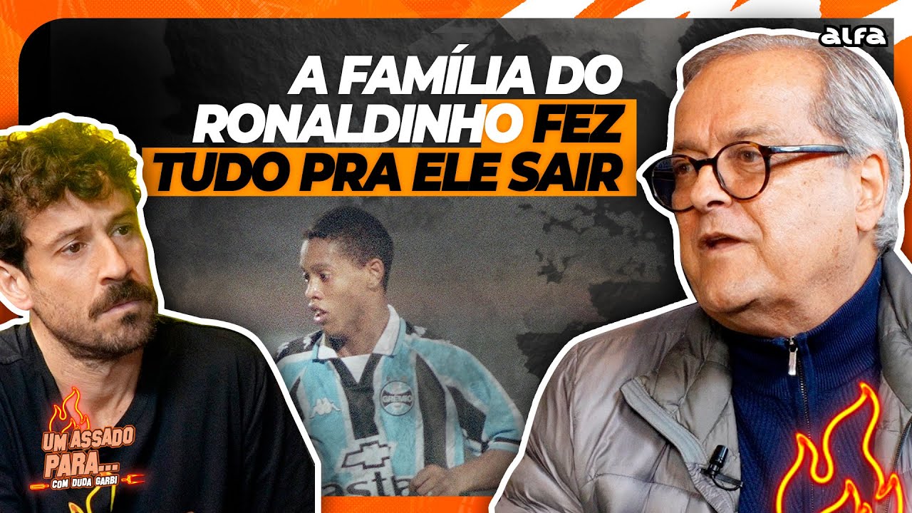 CASO RONALDINHO NO GRÊMIO - GUERREIRO REVELA CONVERSAS COM FAMÍLIA DO CRAQUE | Cortes do Duda