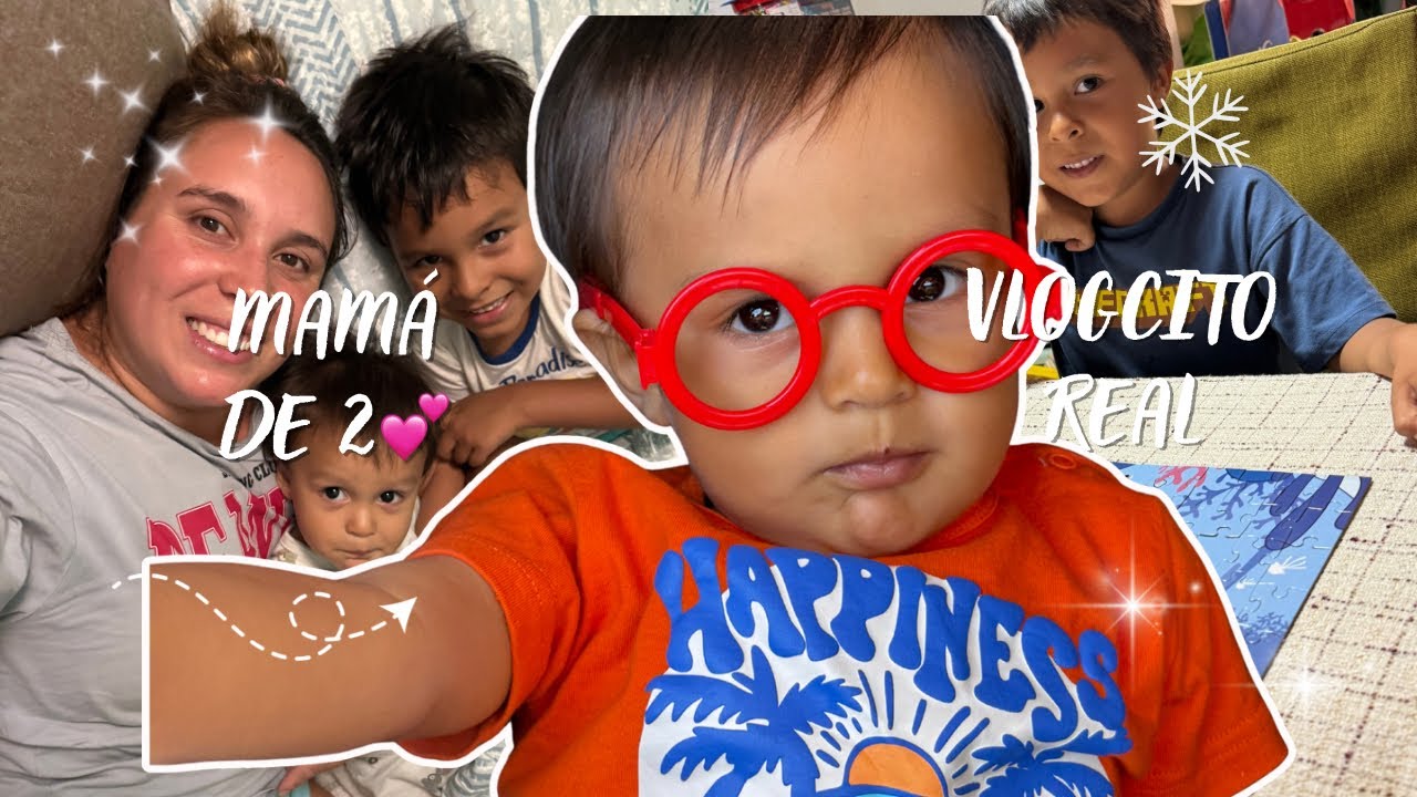 Un día  de mamá de 2💕🤗