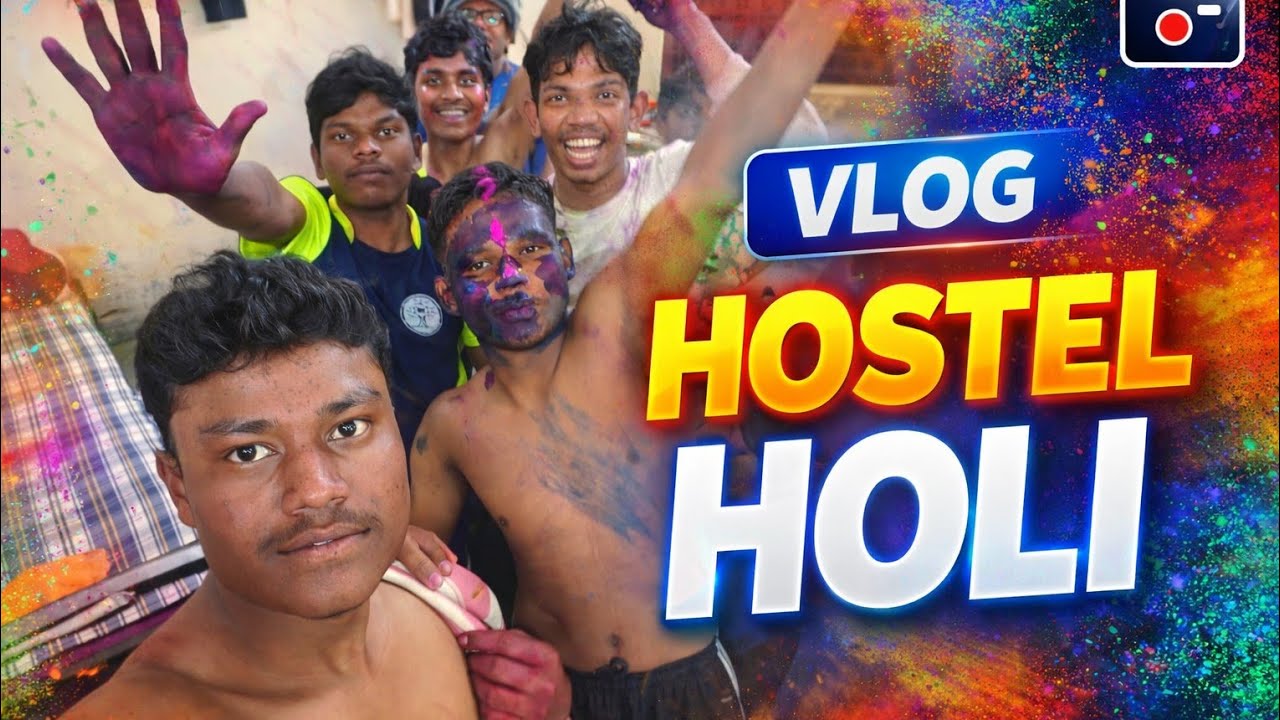 “Hostel Holi Got Out of Control 😱🎨 | Craziest Holi Ever!”