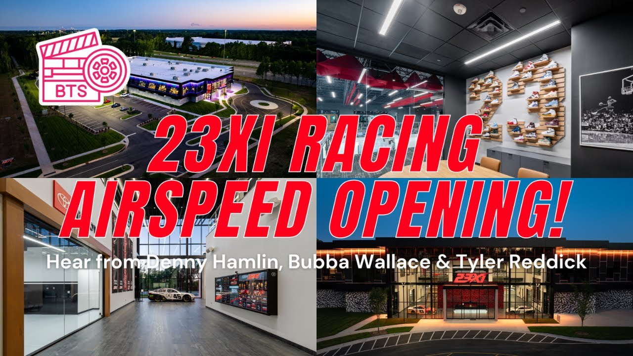 BTS: 23XI Racing opens Airspeed for the first time! | Hear from all the Drivers