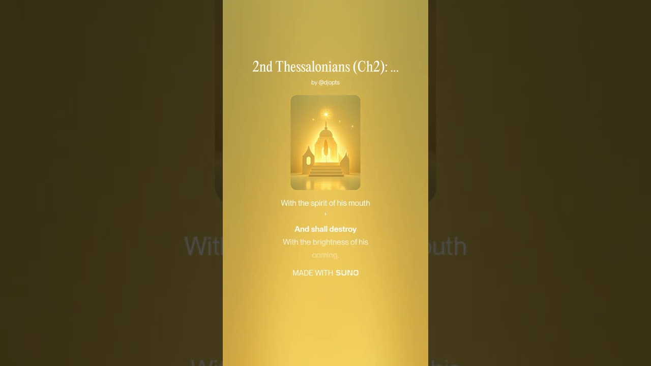 2nd Thessalonians Ch2  