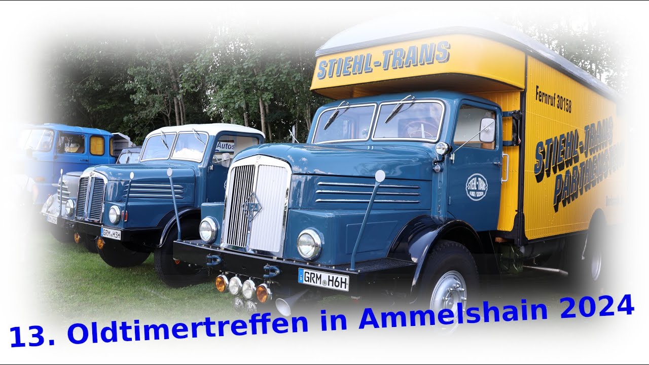 13.Oldtimertreffen in Ammelshain/ Naunhof 2024