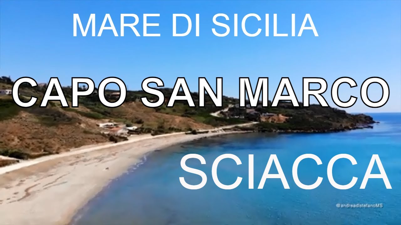 Пляж Капо Сан Марко. Море Шакки. Сицилийское море.
