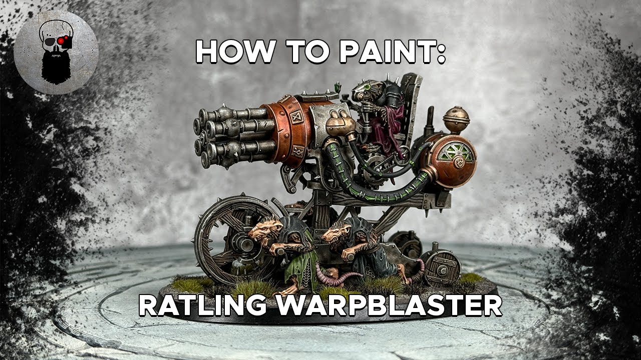 Contrast+ How to Paint: Skaven Ratling Warpblaster