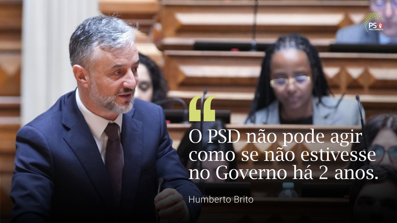 O PSD não pode agir como se não estivesse no Governo há 2 anos