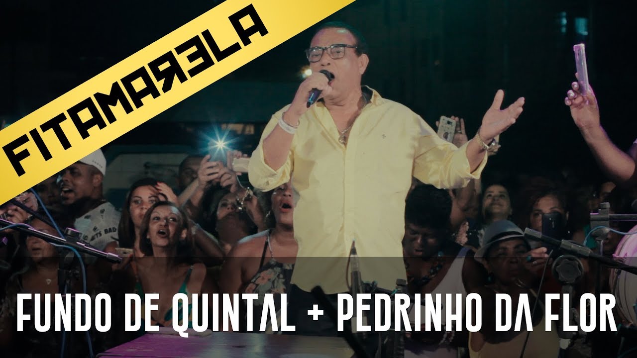 40 anos de carreira de Pedrinho da Flor (com  o grupo Fundo de Quintal)