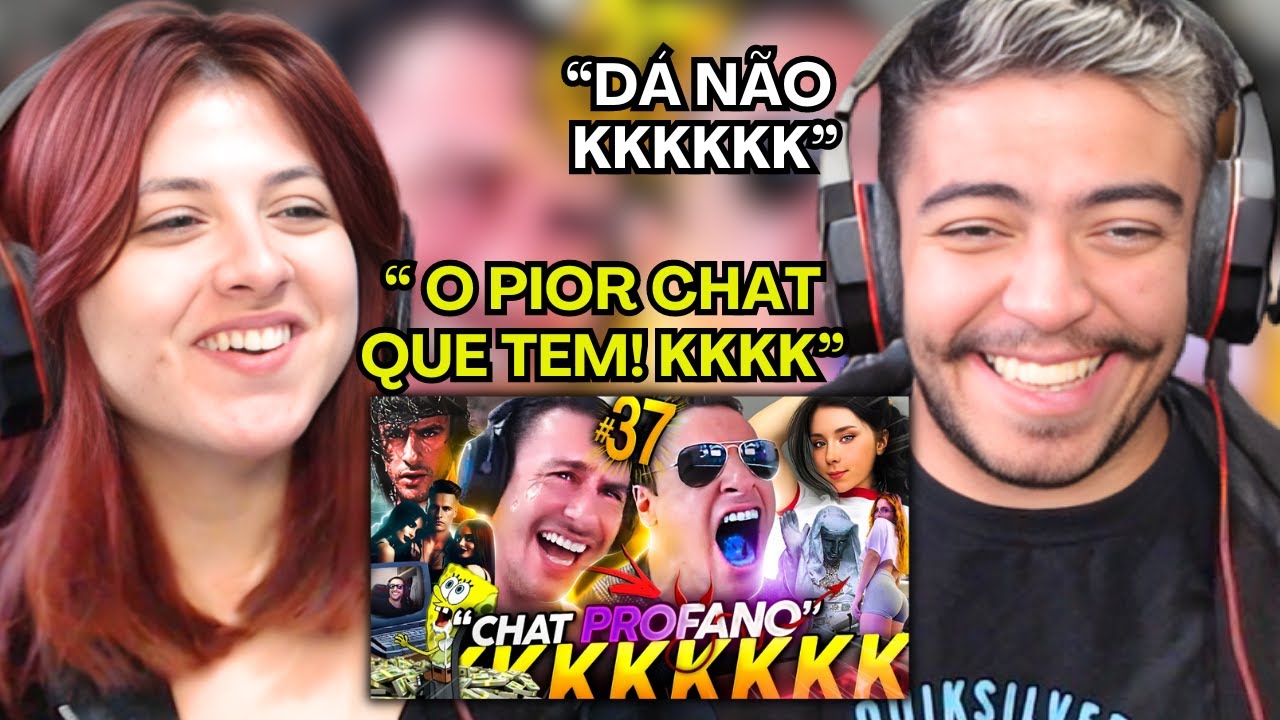 SUPER XANDÃO REAGINDO e RINDO MUITO com os MEMES e MENSAGENS DO CHAT #37 REACT EM CASAL
